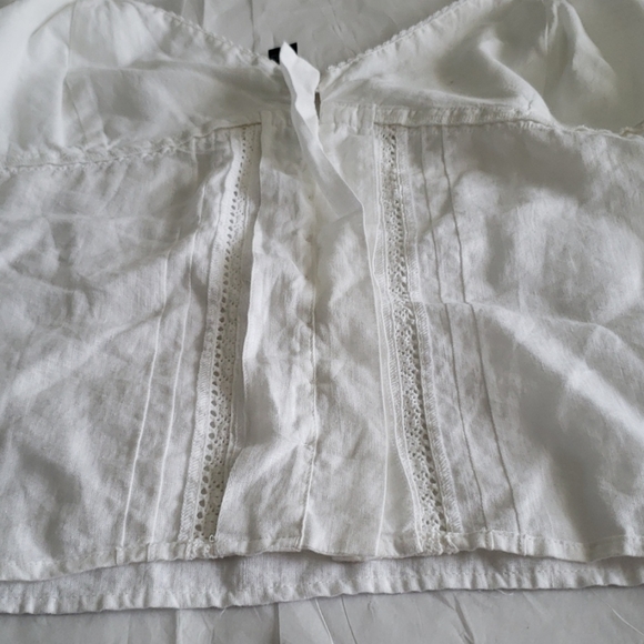 Ralph Lauren NEW Linen Lace Cami Top Button Front - Picture 12 of 13